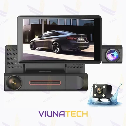 دوربین ثبت وقایع خودرو 3 لنز مدل XH208 - ویوناتک