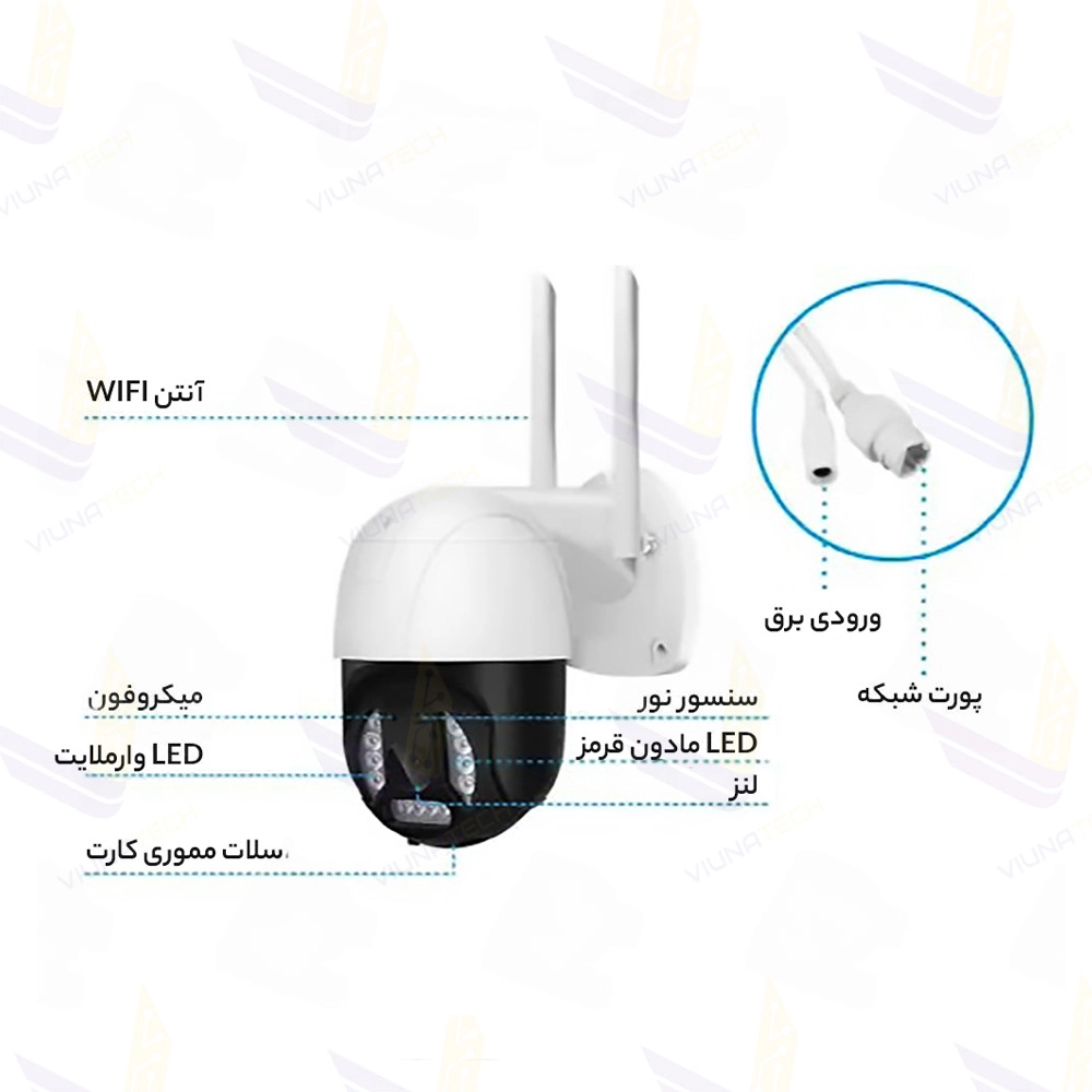 1731481776_7283 دوربین مینی اسپیددام P20 سیم کارتی - ویوناتک