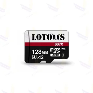 کارت حافظه‌ microSDHC لوتوس استاندارد U3 A2 مدل 667X ظرفیت 128 گیگابایت - ویوناتک