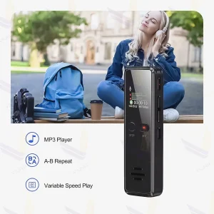 دستگاه ضبط صدای خبرنگاری مدل V90 با حافظه 32GB - ویوناتک