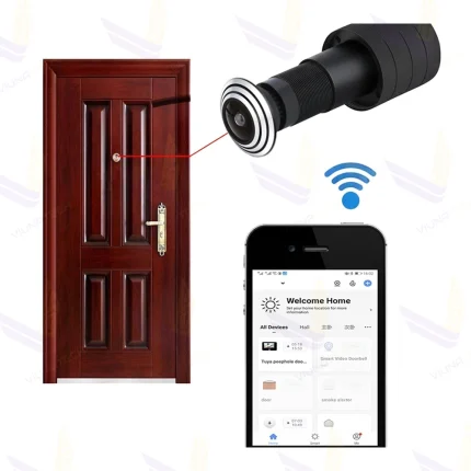 دوربین چشمی درب هوشمند WiFi مدل V380 - ویوناتک