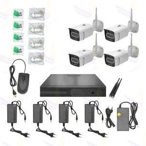 پکیج دوربین مداربسته بیسیم ۸ کانال ۳ مگاپیکسل مدل IN9803 - ویوناتک