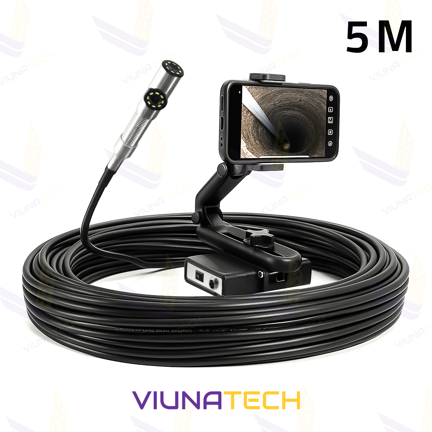 دوربین آندوسکوپی صنعتی شلنگی و بازرسی چاه و لوله 2 لنز 5 متری - ویوناتک دوربین آندوسکوپی صنعتی شلنگی و بازرسی چاه و لوله 2 لنز 5 متری - ویوناتک